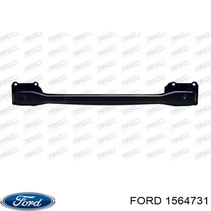 Усилитель заднего бампера Ford Fiesta 6 (Форд Фиеста)