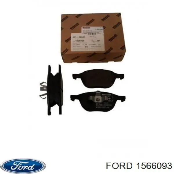 1566093 Ford колодки тормозные передние дисковые