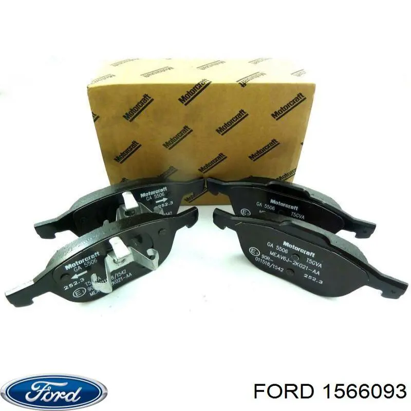 Купить 1566093 Ford Колодки тормозные