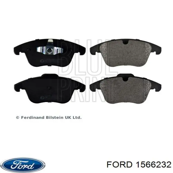 Передние тормозные колодки 1566232 Ford