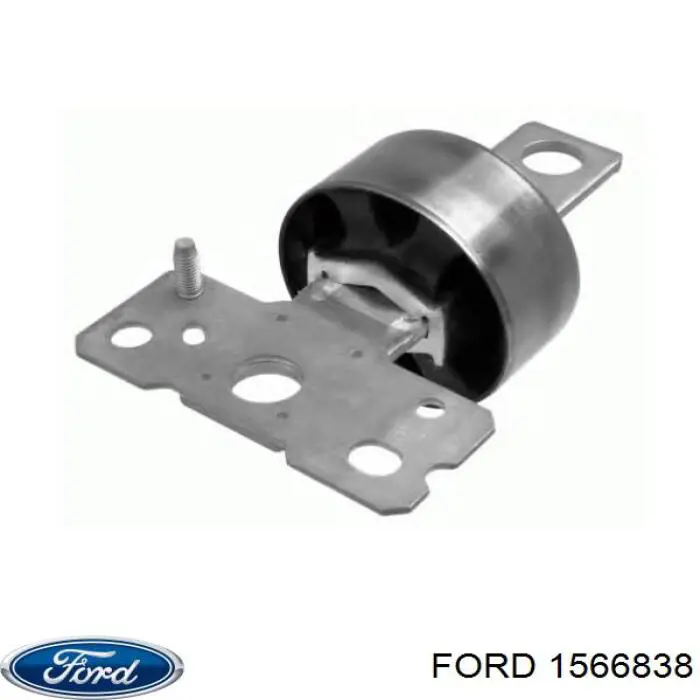 1566838 Ford braço oscilante (tração longitudinal inferior esquerdo de suspensão traseira)