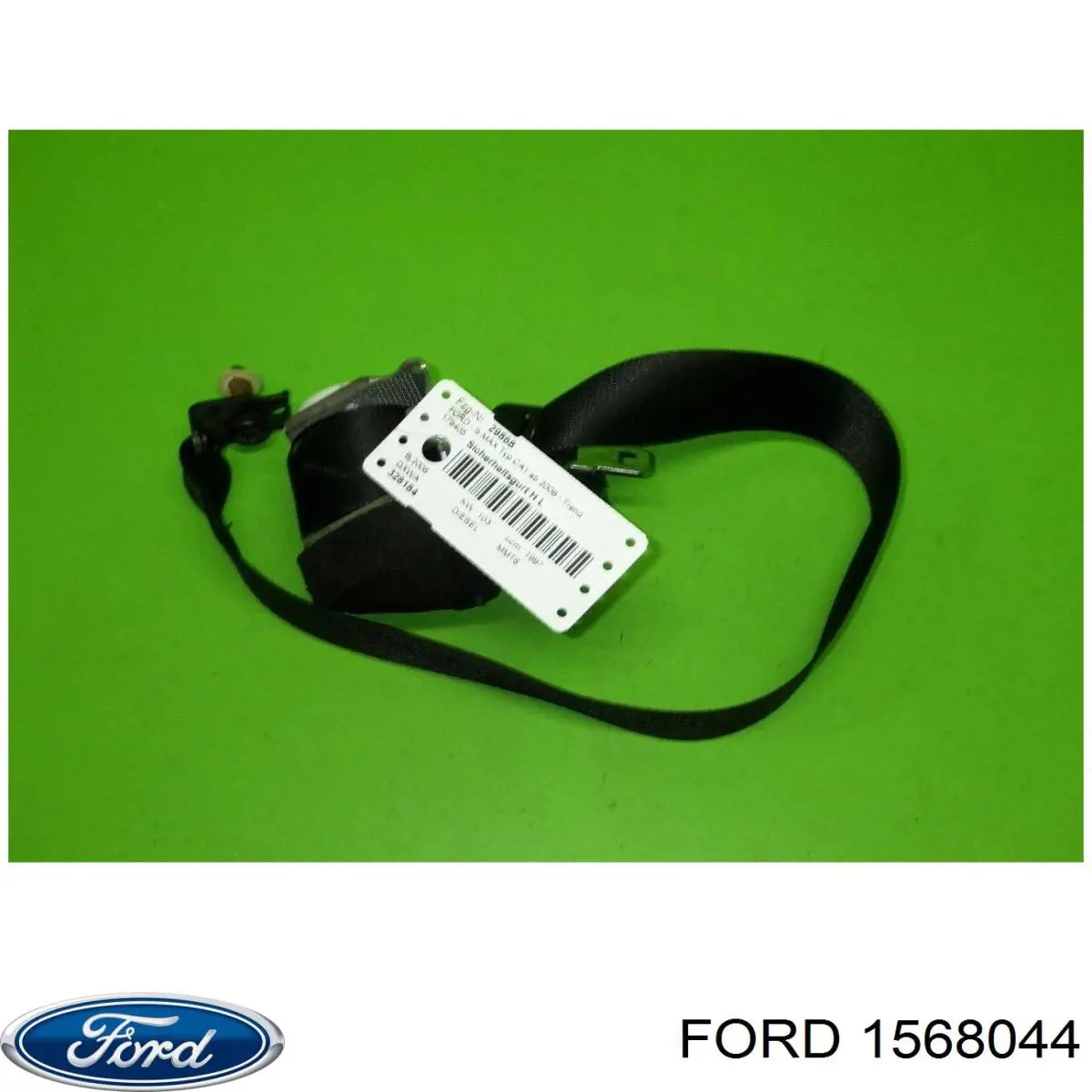 1511272 Ford Ремень безопасности задний левый