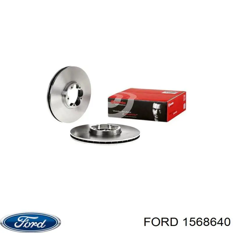 Тормоз дисковый передний Ford 1568640 цена, от 38.83 USD
