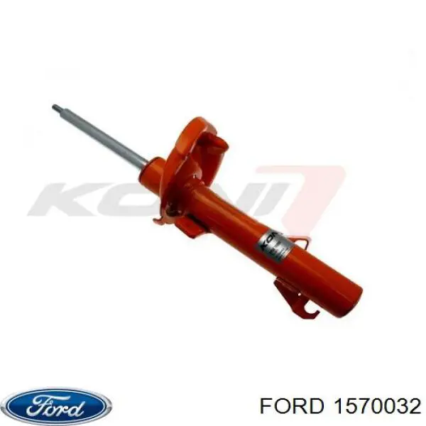 1570032 Ford amortecedor dianteiro direito