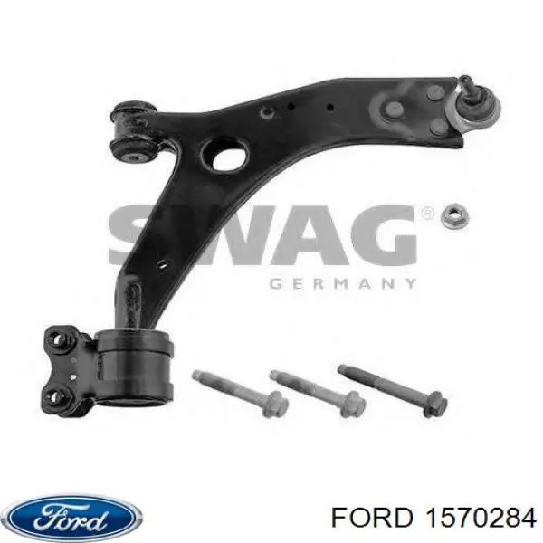 1570284 Ford Рычаг передней подвески нижний, правый