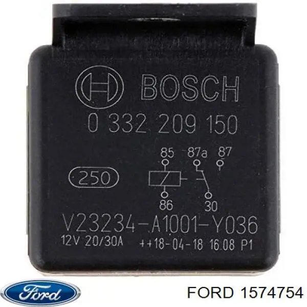 Купить 1574754 Ford Реле