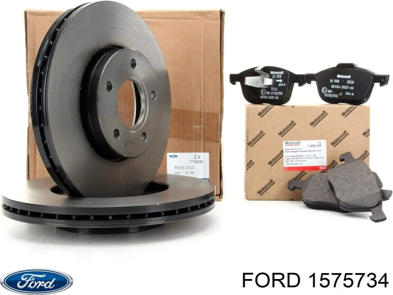 Тормоз дисковый передний Ford 1575734 цена, от 43.24 USD