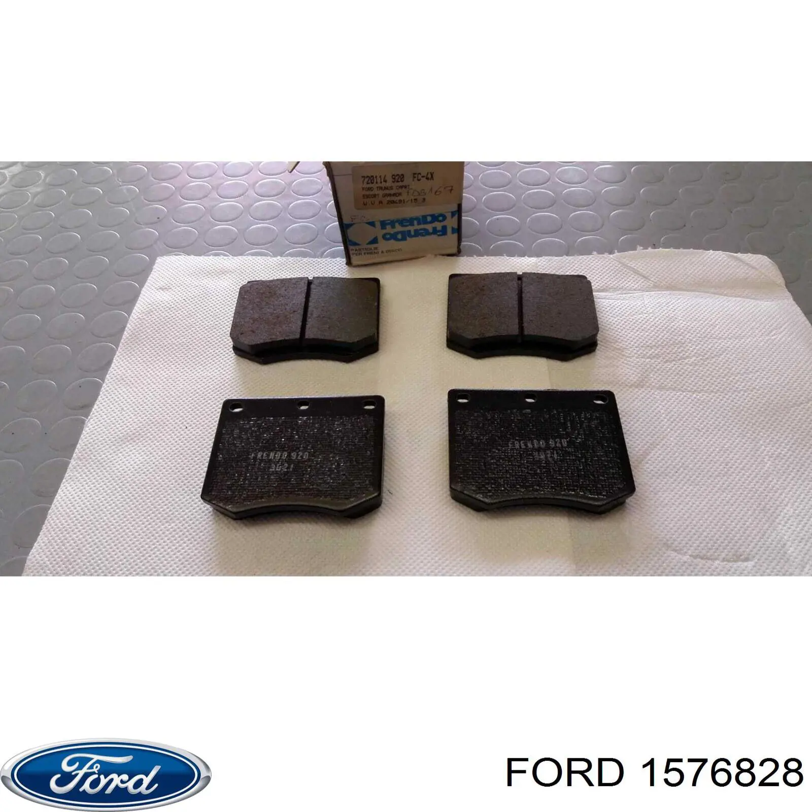 Передние тормозные колодки 1576828 Ford