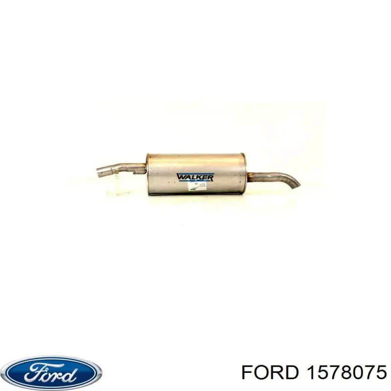 Купить 1578075 Ford Глушитель задний