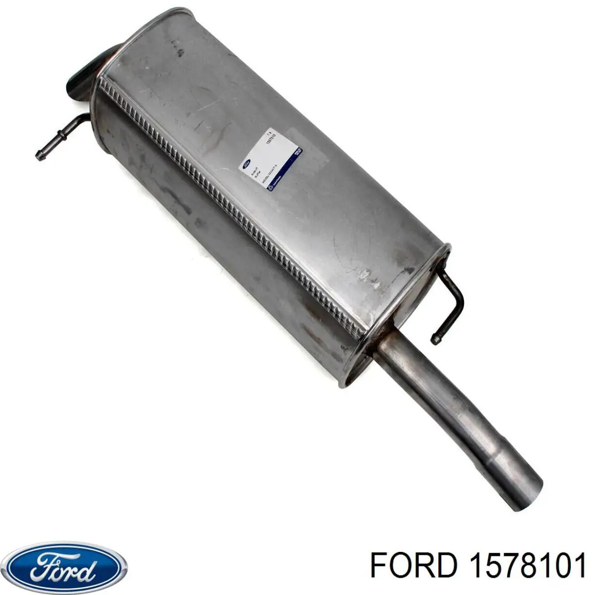 1578101 Ford глушитель, задняя часть