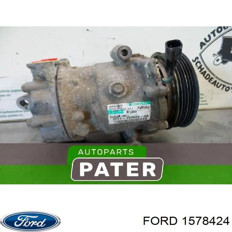 1578424 Ford compressor de aparelho de ar condicionado