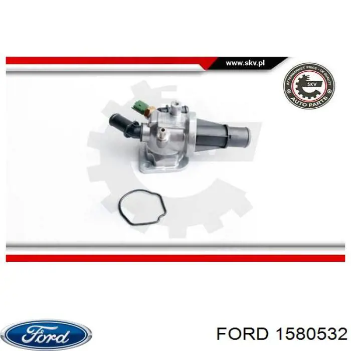 Термостат в корпусе Ford 1580532 цена, от 27.62 USD