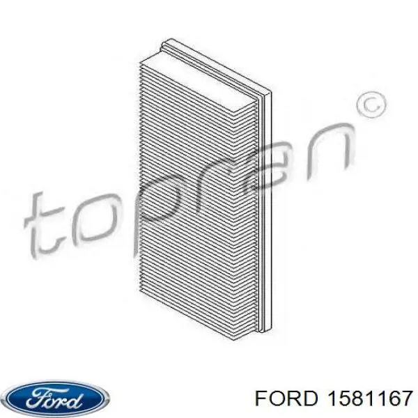 Купить 1581167 Ford Автомобильный фильтр воздуха