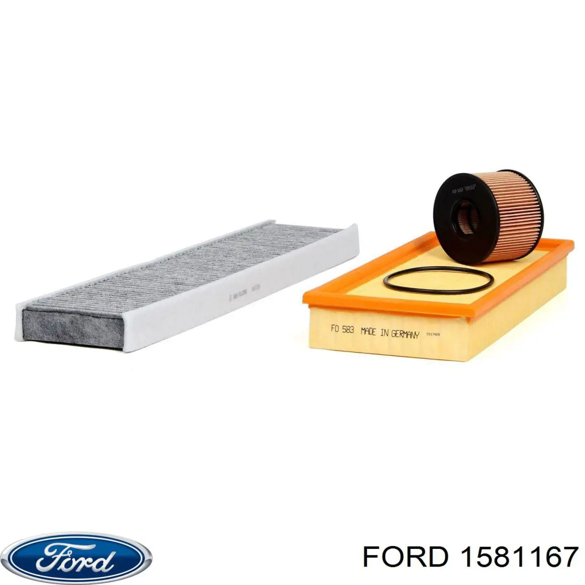 1581167 Ford Воздушный фильтр двигателя