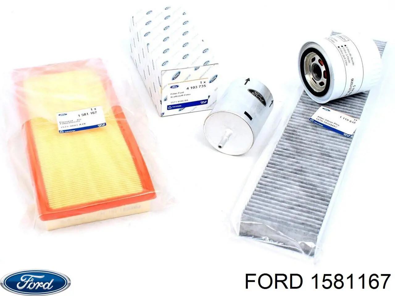Воздушный фильтр 1581167 Ford