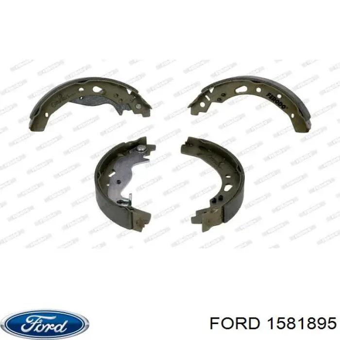 Барабанные колодки Ford 1581895
