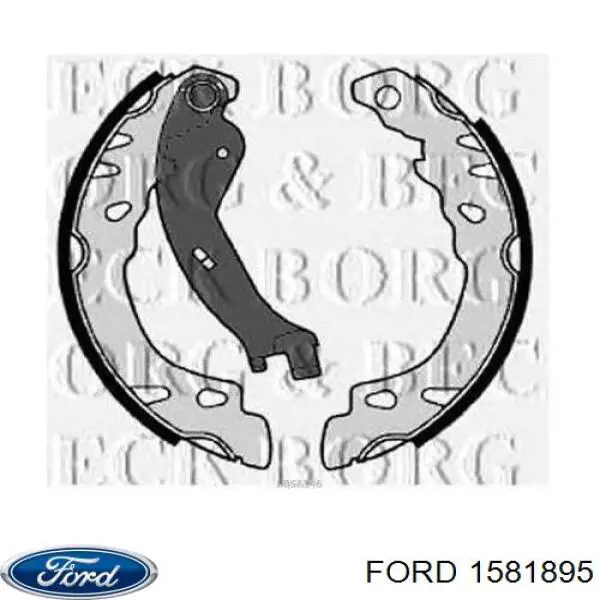 Тормоза рабочие задние ножные и тормозные барабаны Ford 1581895 цена, от 23.04 USD