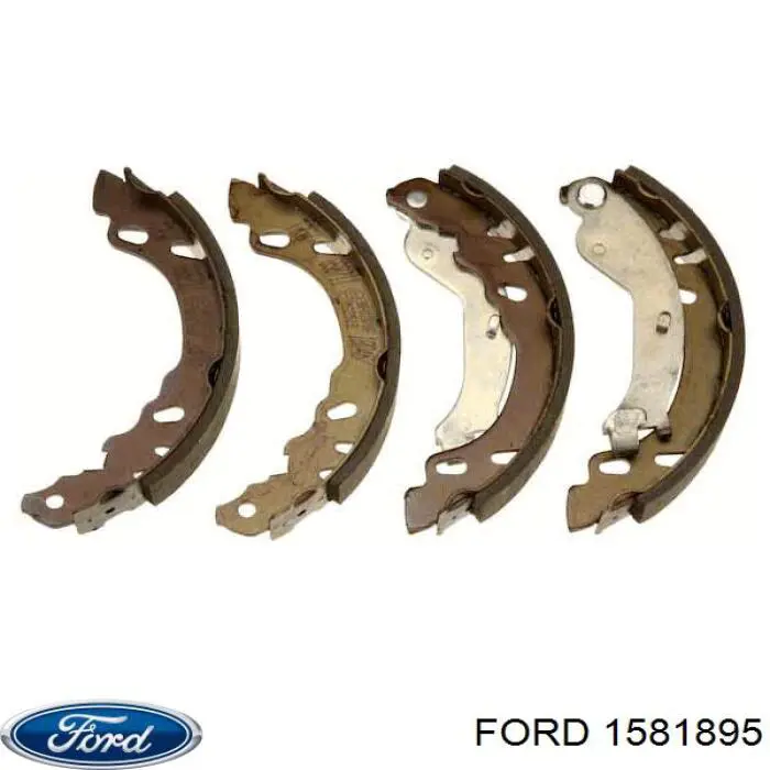 Задние барабанные колодки 1581895 Ford