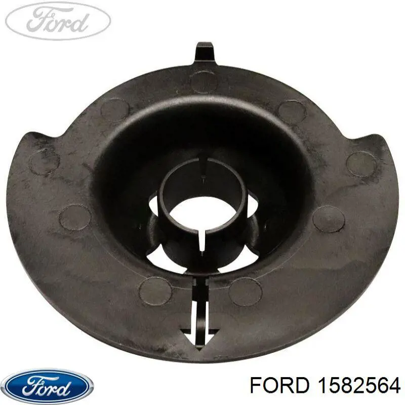 1517163 Ford espaçador (anel de borracha da mola traseira inferior)