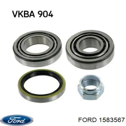 Купить 1583567 Ford Подшипник передней ступицы