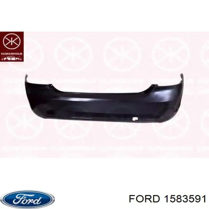 Бампер задний Ford Focus 2 (Форд Фокус)
