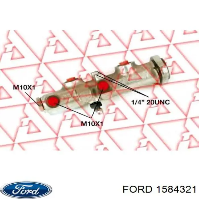 Купить 1584321 Ford Главный тормозной цилиндр