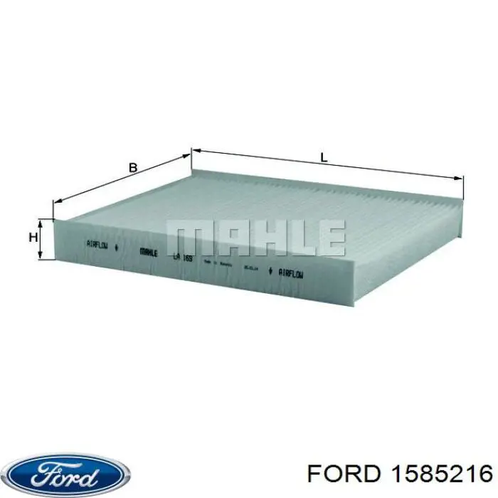 1585216 Ford фильтр салона