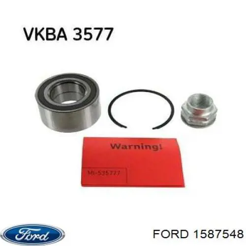 Купить 1587548 Ford Подшипник передней ступицы