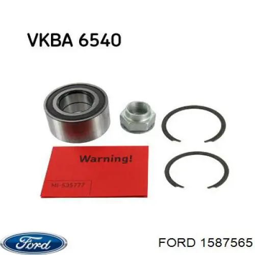 Цапфа (поворотный кулак) передний правый Ford 1619855 цена, от 43.84 USD