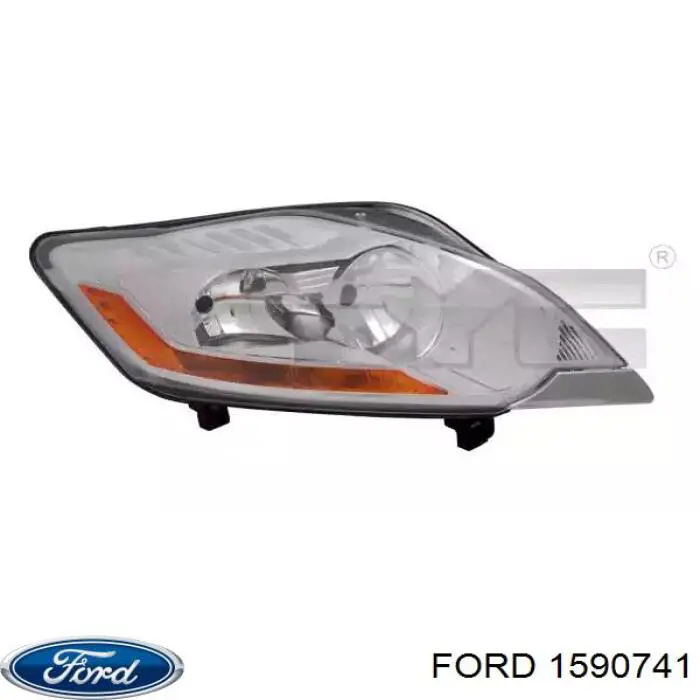 Правая фара 1590741 Ford