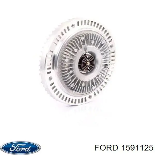 1591125 Ford вискомуфта (вязкостная муфта вентилятора охлаждения)
