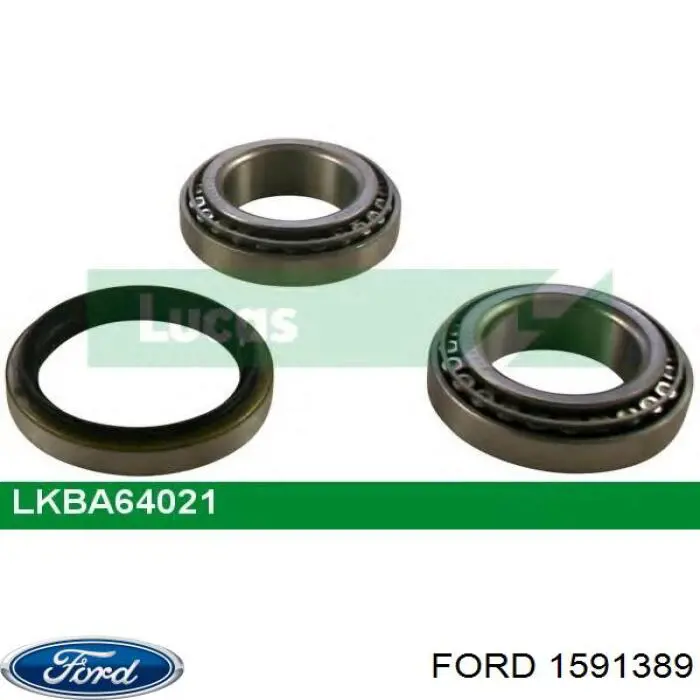 Подшипник задней ступицы 1591389 Ford
