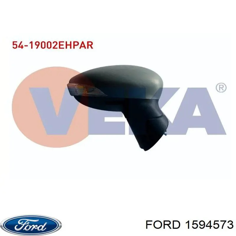 1594573 Ford зеркало заднего вида правое