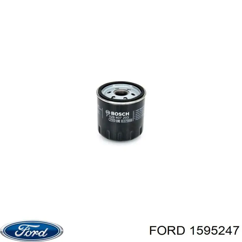 Купить 1595247 Ford Фильтр центробежный очистки масла