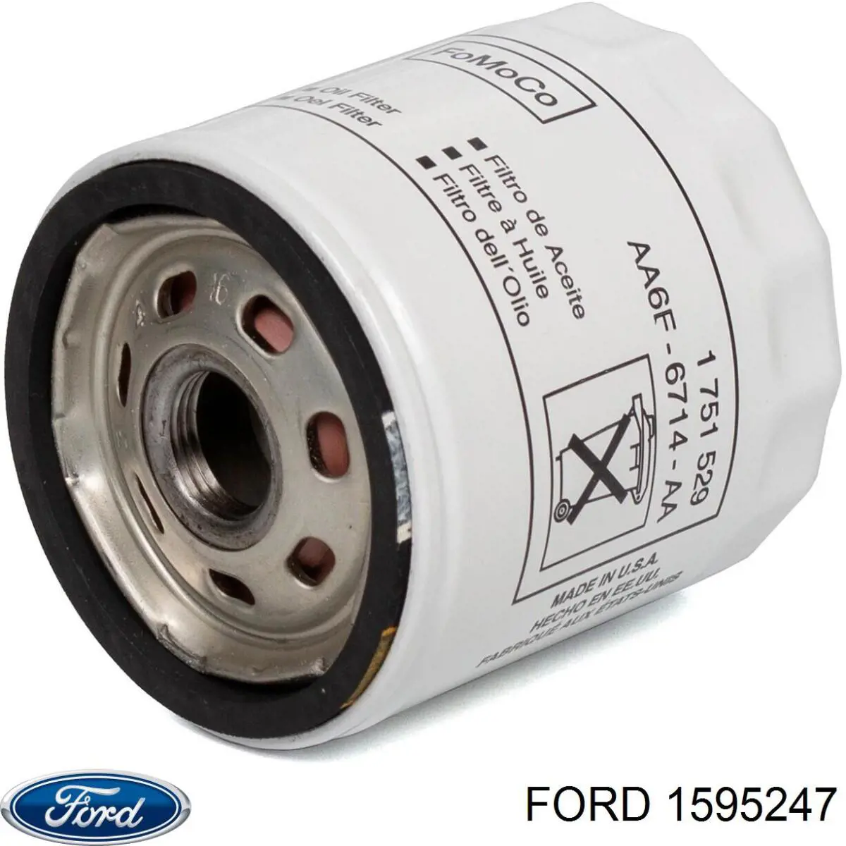 Купить 1595247 Ford Фильтр центробежный очистки масла