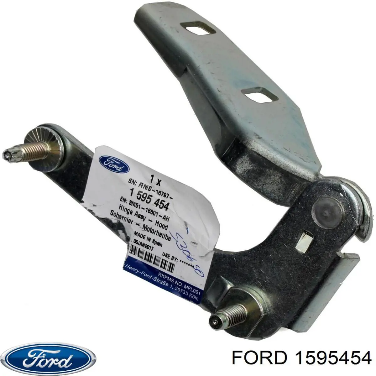 3M5116801-AH Ford петля капота левая