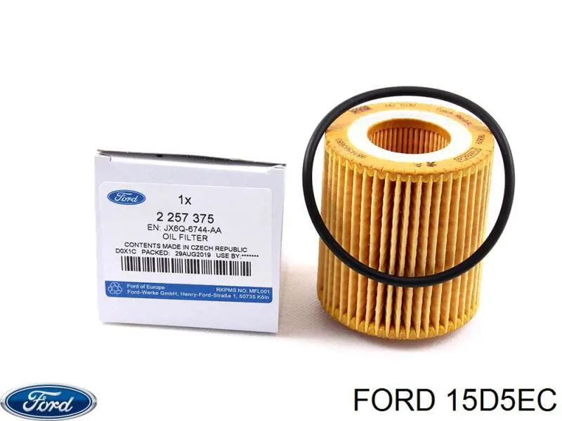 Моторное масло 15D5EC Ford