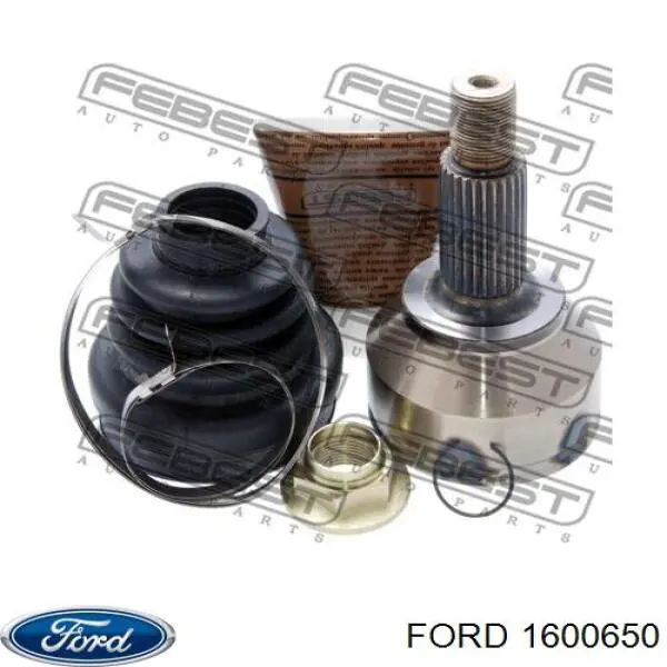 1600650 Ford Полуось передняя левая