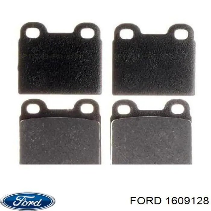 1609128 Ford Гибкая тормозная трубка задняя