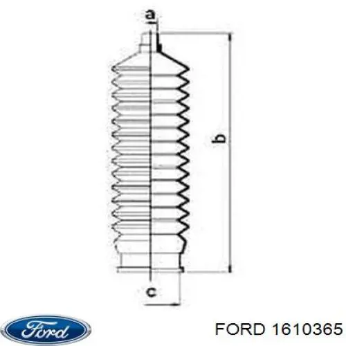 Пыльник тяги Ford 1610365 цена, от 5.83 USD