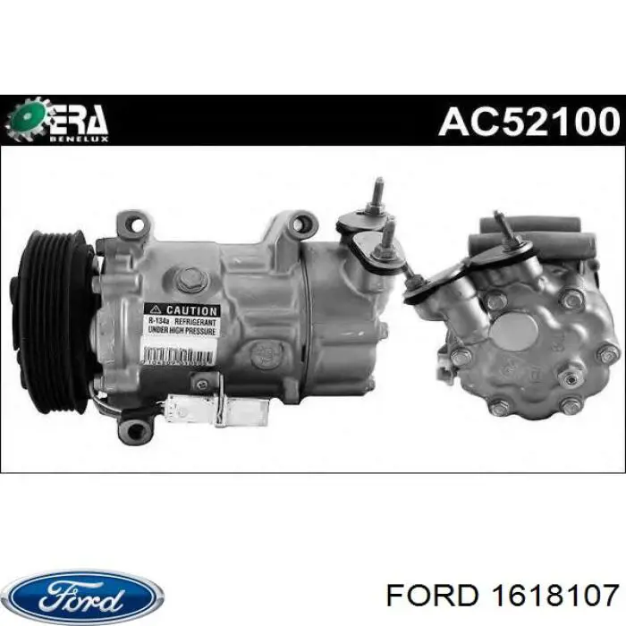 Купить 1618107 Ford Радиатор печки