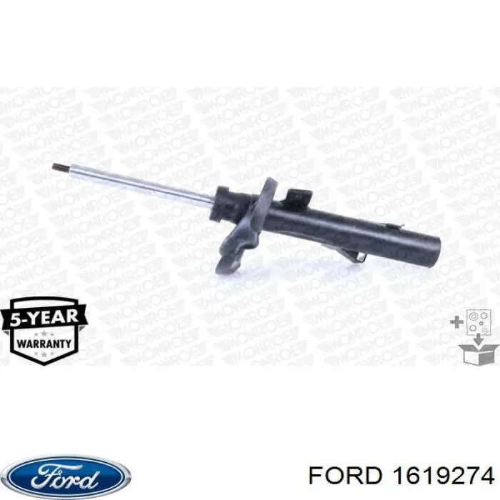 Амортизатор передний левый 1619274 Ford