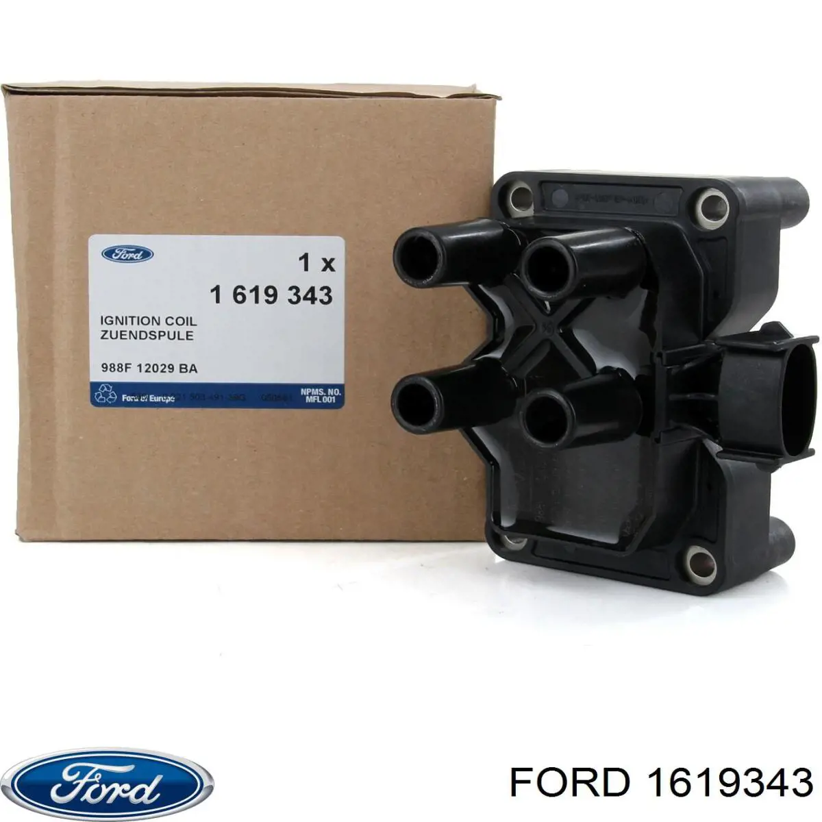 1619343 Ford bobina de ignição