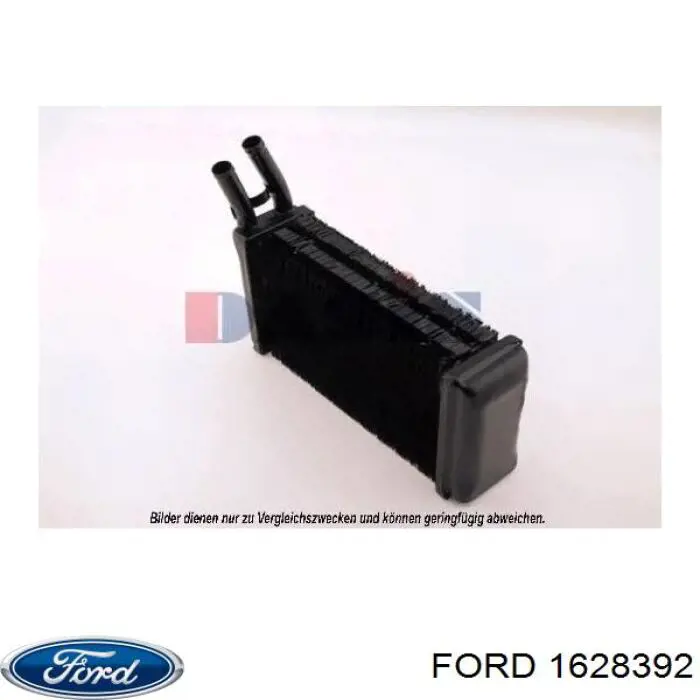 Radiador de calefacción 1628392 Ford