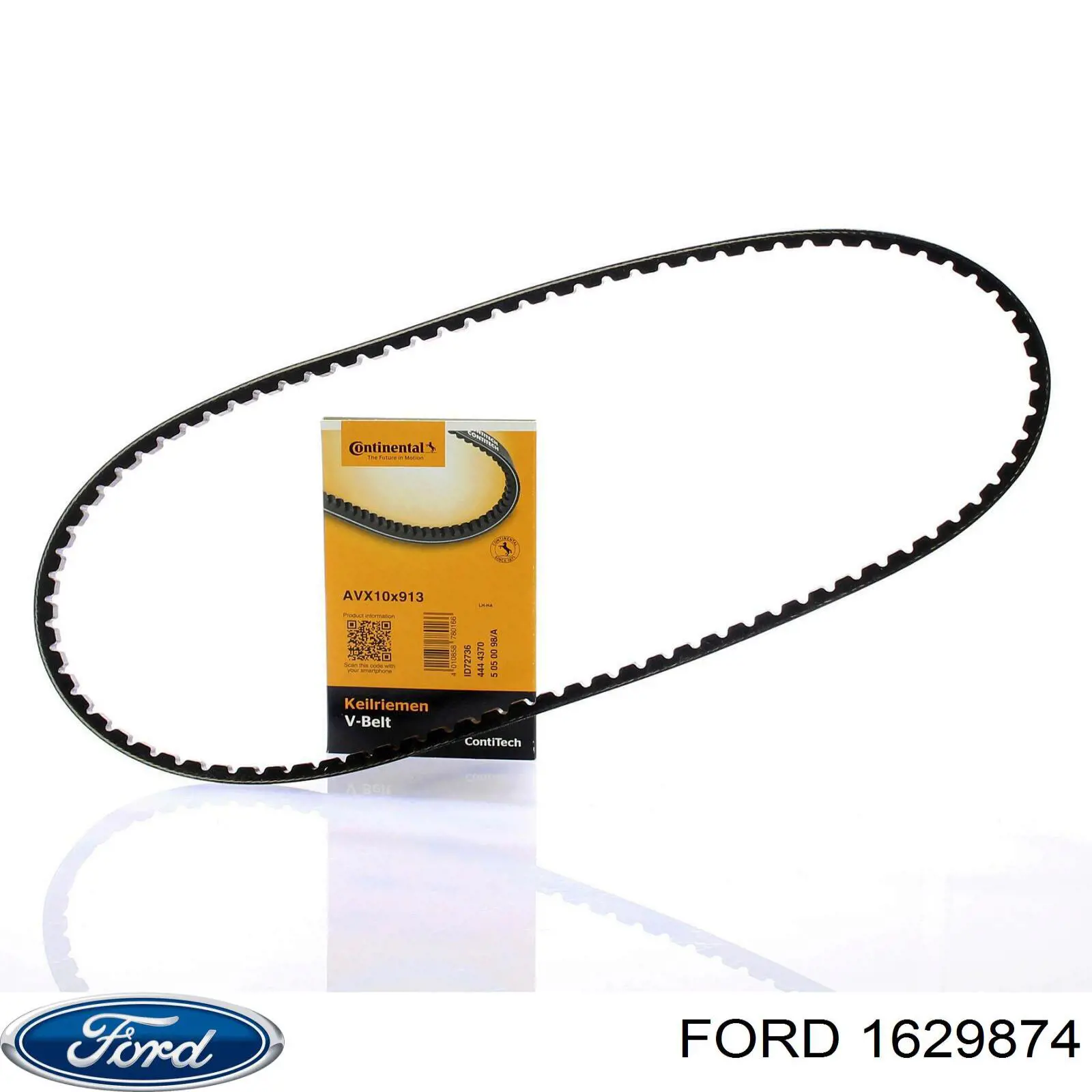 Купить 1629874 Ford Ремень генератора