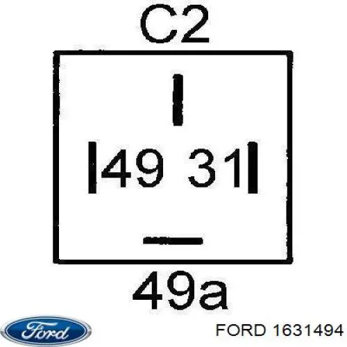 Купить 1631494 Ford Реле