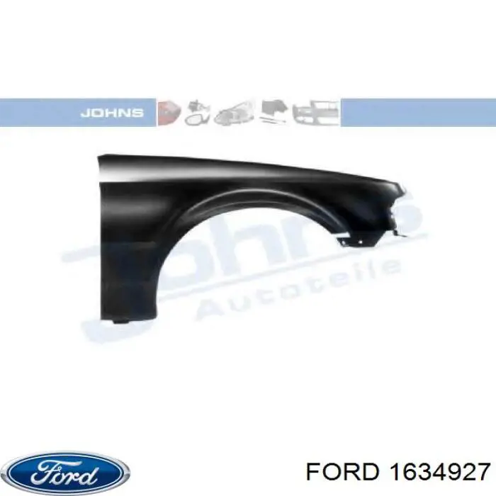 Боковая часть передняя правая Ford 1634927 цена, от 33.19 USD