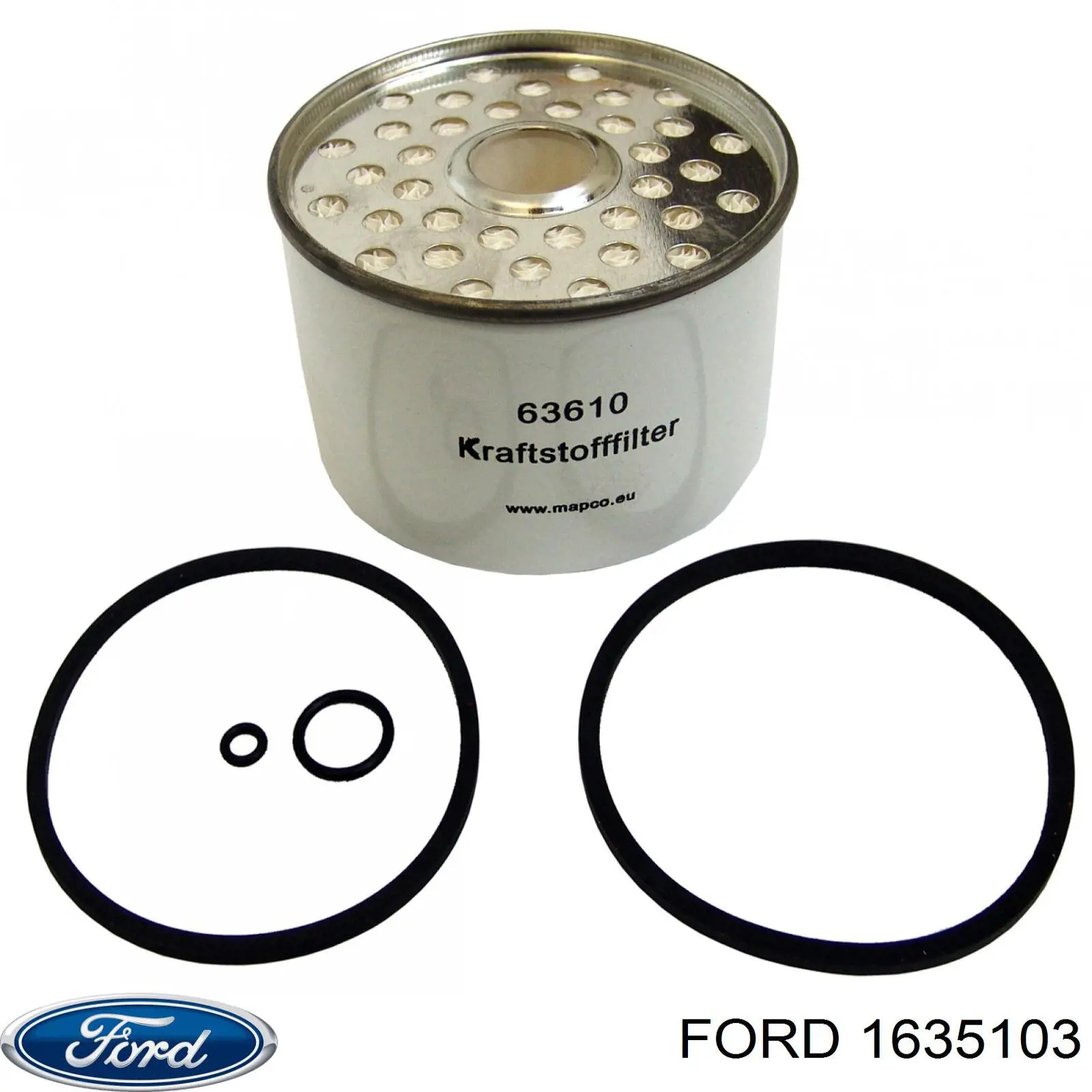 Фильтр топливный Ford 1635103
