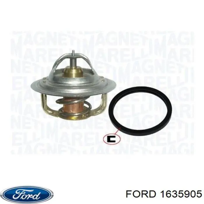 Купить 1635905 Ford Автомобильный термостат