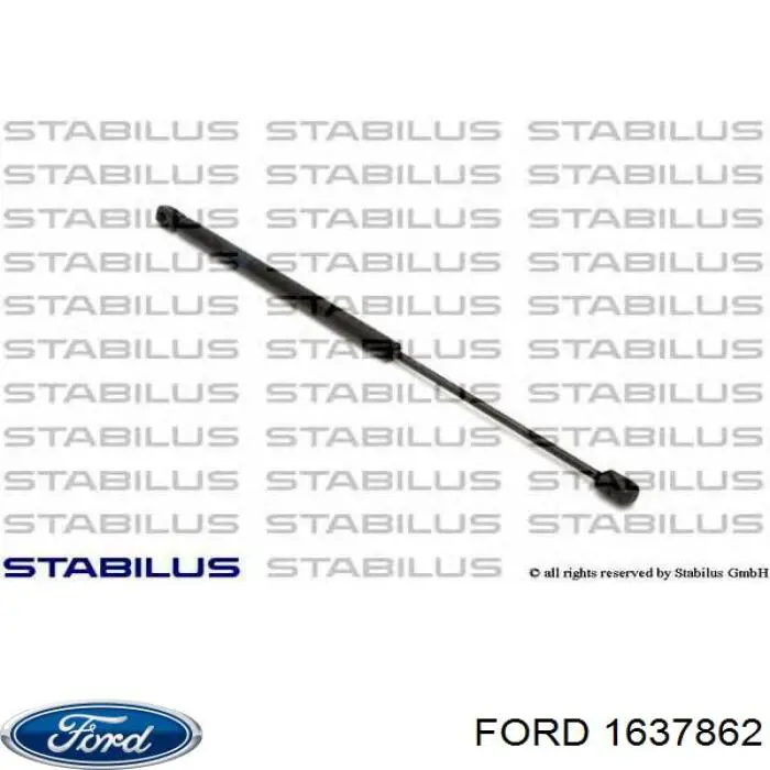 Купить ZS03057 Japan Parts Амортизатор двери багажника